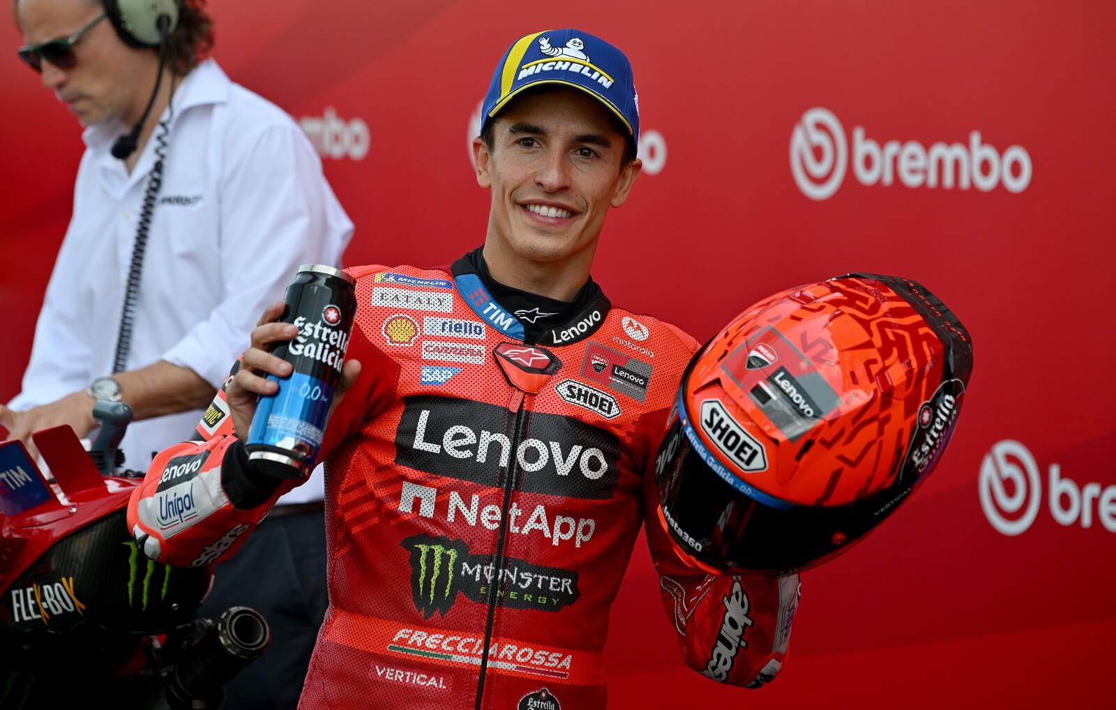Marc Marquez Claims 100th Pole at MotoGP Mugello 2025!